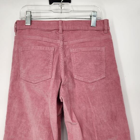 NWT Crewcuts J.Crew Mauve Corduroy Adjustable Waist Straight Leg Pants Girl's 10 - Picture 3 of 9